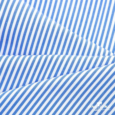 Ткань сорочечная Полоска Кенди, 115 г/м2, 58% пэ,42% хл, шир.150 см, цв.3-синий, (арт.110) - купить в Березниках. Цена 306.69 руб.