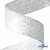 Лента металлизированная "ОмТекс", 25 мм/уп.22,8+/-0,5м, цв.- серебро - купить в Березниках. Цена: 96.64 руб.