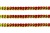Пайетки "ОмТекс" на нитях, CREAM, 6 мм С / упак.73+/-1м, цв. 96 - красный - купить в Березниках. Цена: 484.77 руб.
