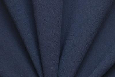 Костюмная ткань с вискозой "Бриджит", 210 гр/м2, шир.150см, цвет т.синий - купить в Березниках. Цена 564.96 руб.