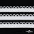 Резинка бельевая ажурная #6419, шир.10 мм, цв.белый - купить в Березниках. Цена: 7.49 руб.