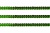 Пайетки "ОмТекс" на нитях, SILVER-BASE, 6 мм С / упак.73+/-1м, цв. 4 - зеленый - купить в Березниках. Цена: 484.77 руб.