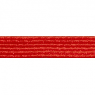Резиновые нити с текстильным покрытием, шир. 6 мм ( упак.30 м/уп), цв.- 86-красный - купить в Березниках. Цена: 155.22 руб.