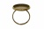 Заготовка для рукоделия металлическая фигурная для кольца 15мм - купить в Березниках. Цена: 7.44 руб.