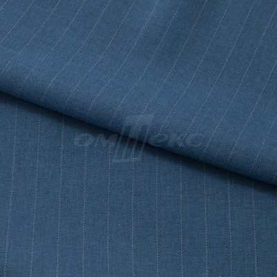Костюмная ткань "Жаклин", 188 гр/м2, шир. 150 см, цвет серо-голубой - купить в Березниках. Цена 426.49 руб.