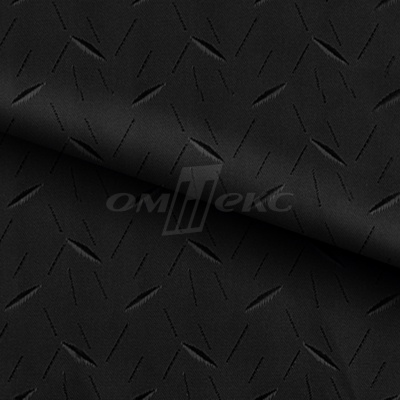 Ткань подкладочная жаккард Р14076-1, чёрный, 85 г/м2, шир. 150 см, 230T - купить в Березниках. Цена 168.15 руб.