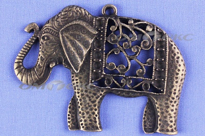 Декоративный элемент для творчества из металла "Слон"  - купить в Березниках. Цена: 26.66 руб.