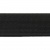 Резинка 25 мм Тканая, 13,75 гр/п.м, (бобина 25 +/-0,5 м) - черная  - купить в Березниках. Цена: 11.67 руб.