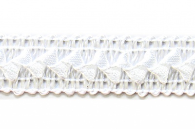 Тесьма декоративная "Самоса" 062, шир. 20 мм/уп. 33+/-1 м, цвет белый - купить в Березниках. Цена: 301.35 руб.