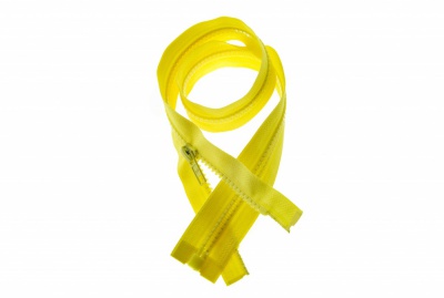Тракторная молния Т5 131, 20 см, неразъёмная, цвет жёлтый - купить в Березниках. Цена: 18.34 руб.