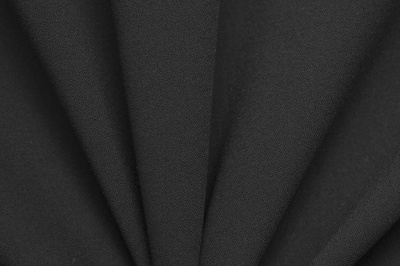 Костюмная ткань с вискозой "Бриджит", 210 гр/м2, шир.150см, цвет чёрный - купить в Березниках. Цена 570.73 руб.