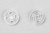 Кнопки пришивные пластиковые 11,5 мм, блистер 24шт, цв.-прозрачные - купить в Березниках. Цена: 59.44 руб.