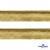 Кант атласный 136, шир. 12 мм (в упак. 65,8 м), цвет золото - купить в Березниках. Цена: 433.08 руб.