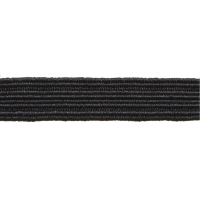 Резинка продежка С-52, шир. 7 мм (20 шт/10 м), цвет чёрный - купить в Березниках. Цена: 1 338.93 руб.